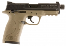 M&P22 Compact Cerakote FDE Threaded