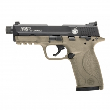 S&W MP22 Compact Cerakote FDE Threaded